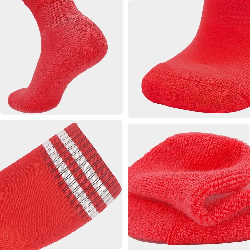 EDCYF Kids Baseball or Softball Socks and Belt Combo Set Softball Knee Socks High Tube Soccer Socks for Youth Boys Girls - Image 4